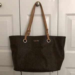 Calvin Klein Signature Tote- Gently Used